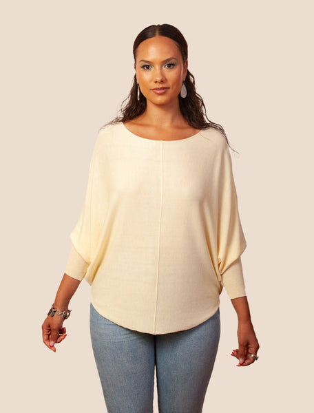 Kerisma Ryu Lin Sweater in French Vanilla-Final Sale