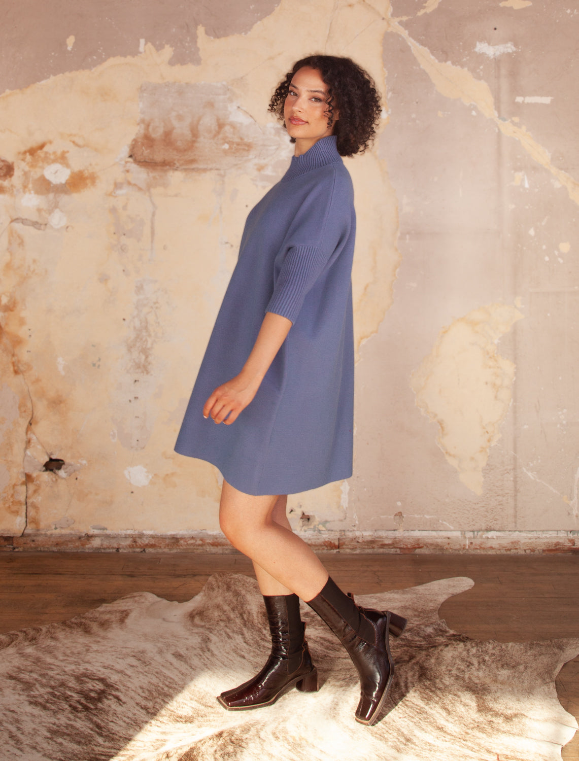 BLUE MELANGE