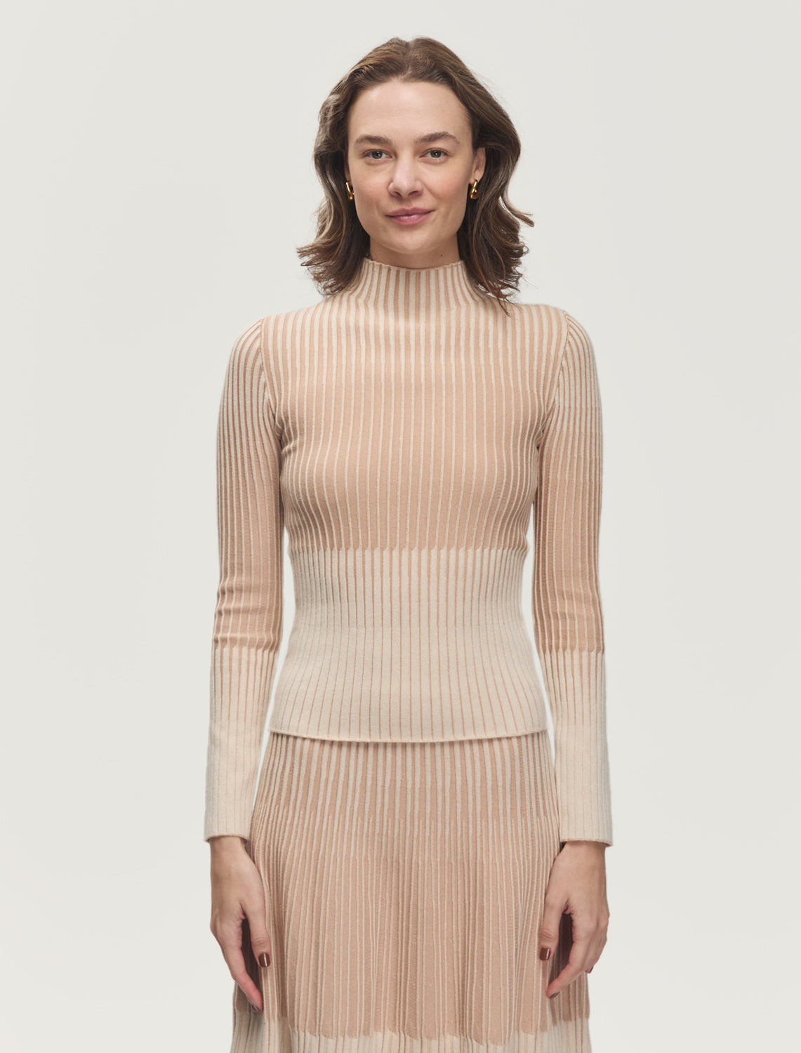 TAUPE/CREAM