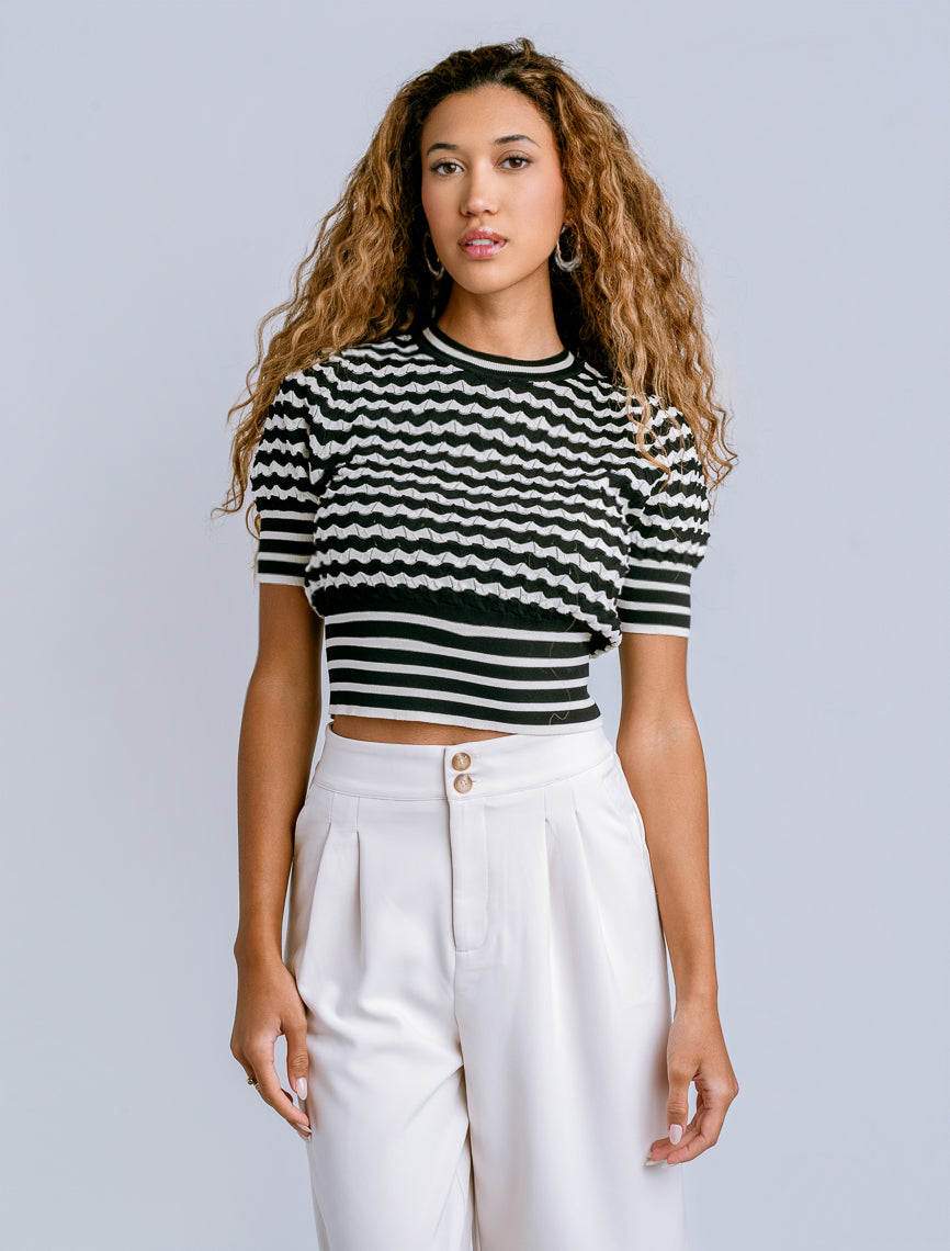 BLACK/IVORY