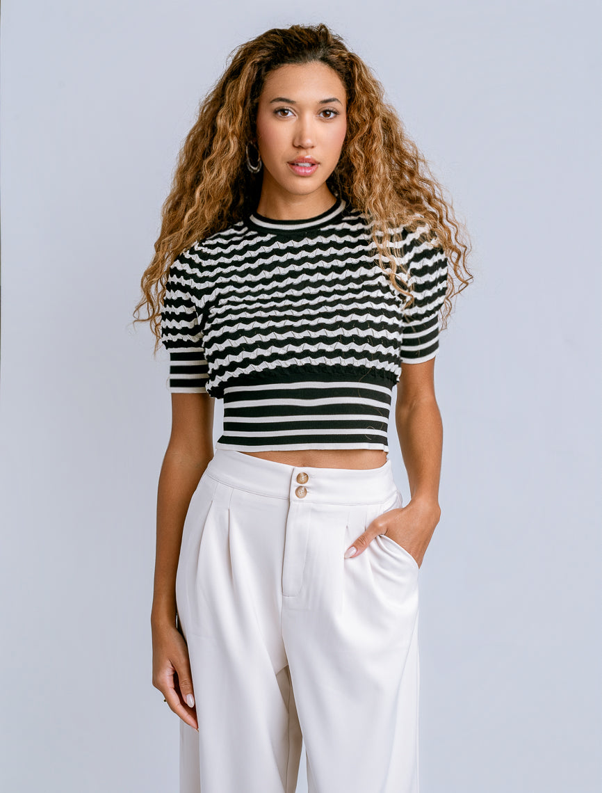 BLACK/IVORY