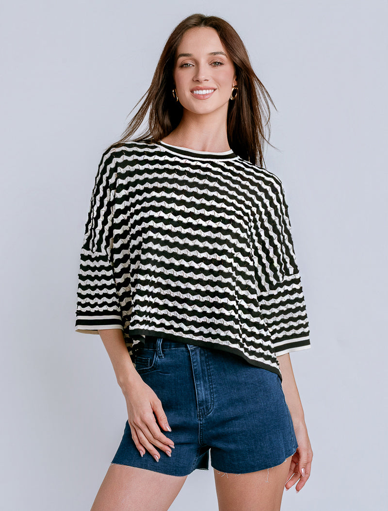BLACK/IVORY