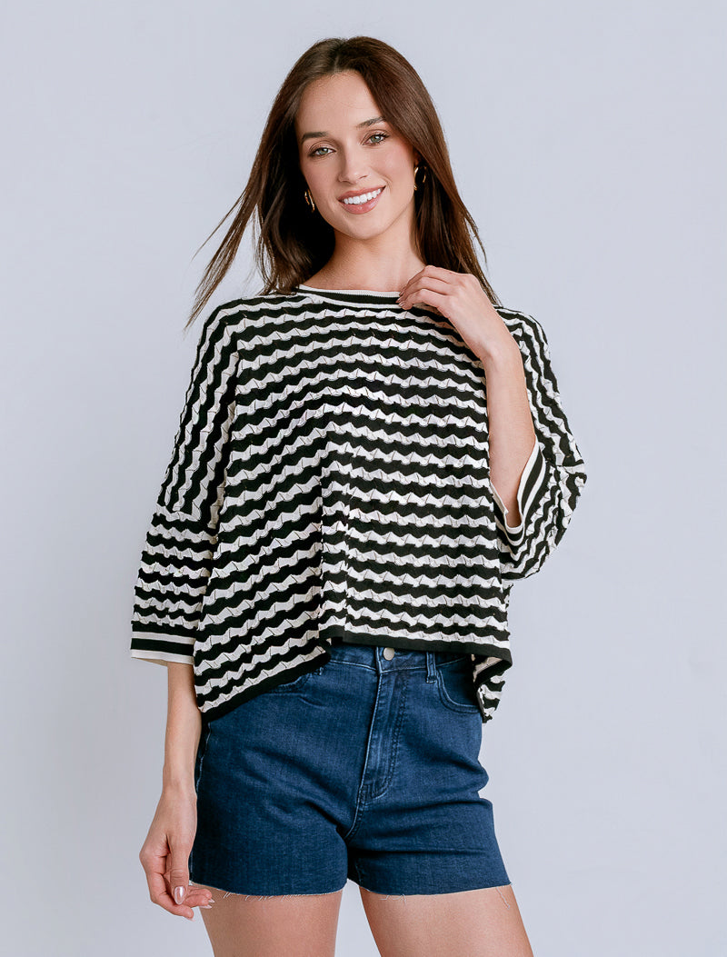 BLACK/IVORY