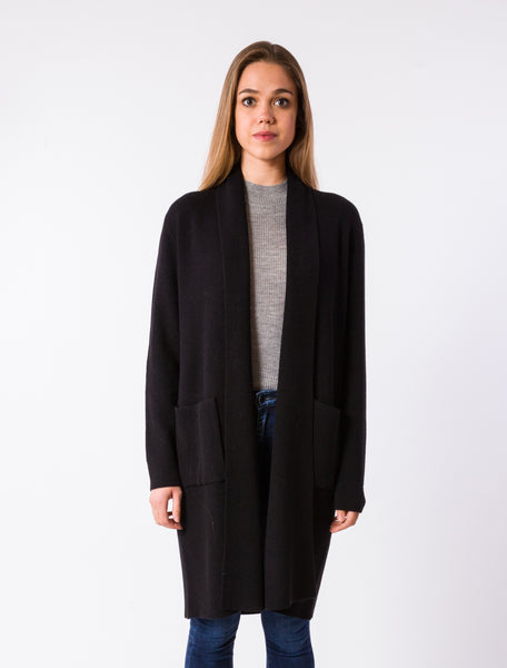 WACKO MARIA/COTTON KNIT CARDIGAN（BLACK）［コットンニット