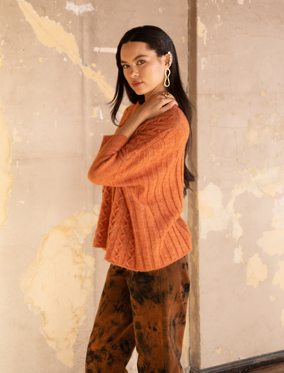 BURNT ORANGE