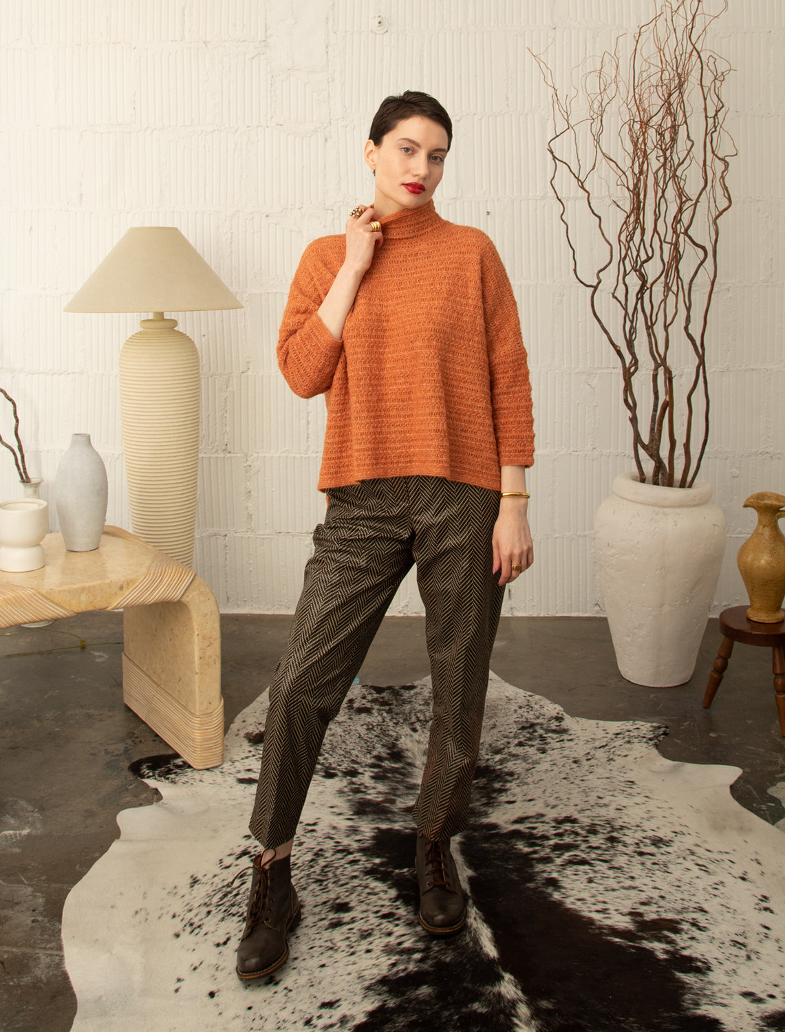 BURNT ORANGE