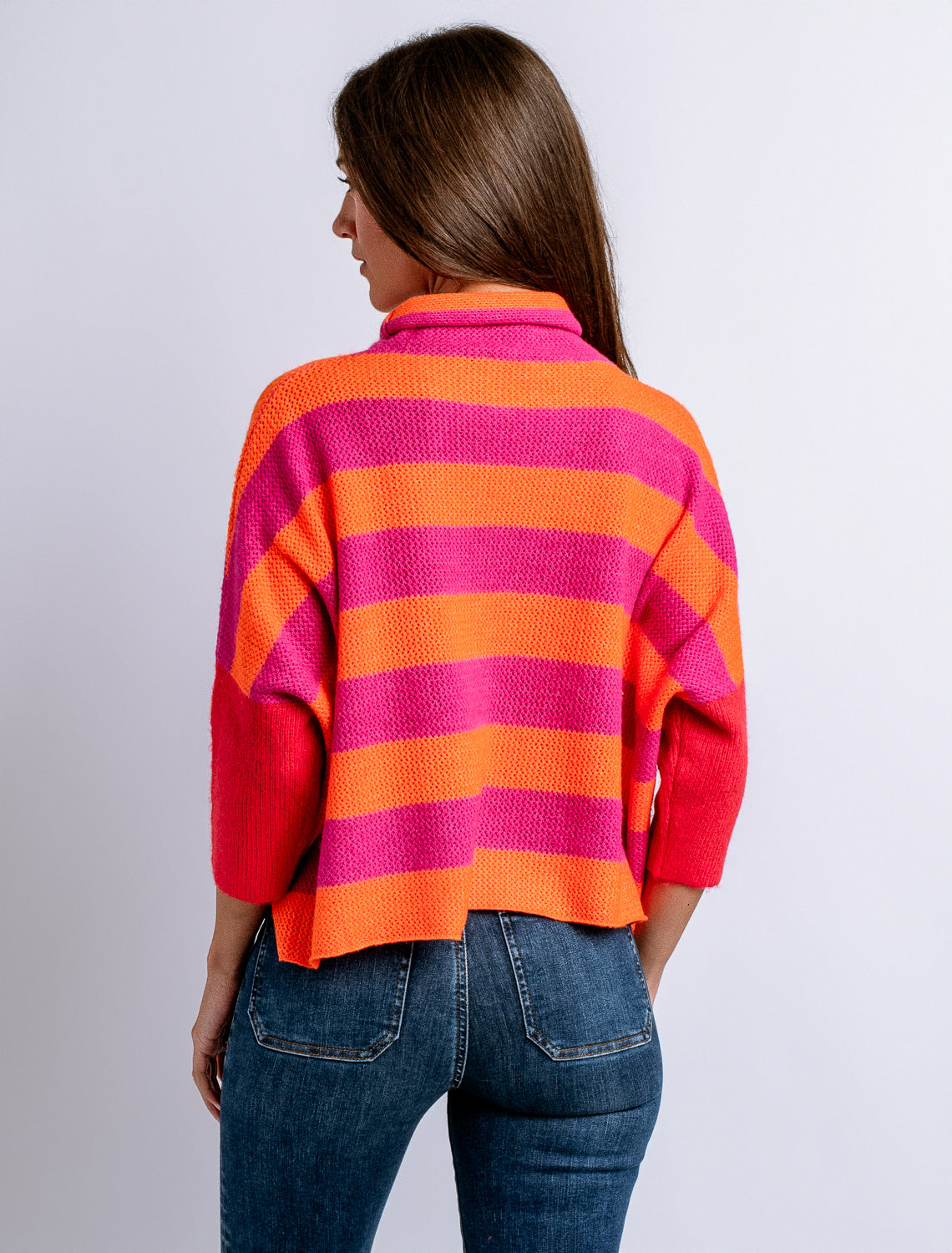 【Nさん専用】kolor カラフルストライプ Vネックセーター LONDON STRIPE SWEATER