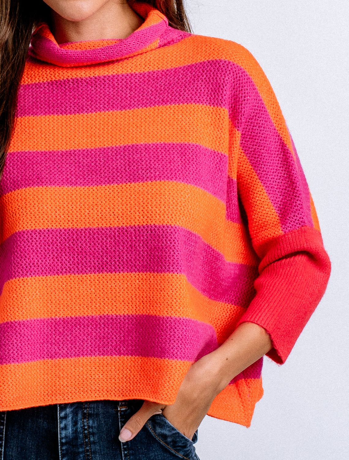 LONDON STRIPE SWEATER