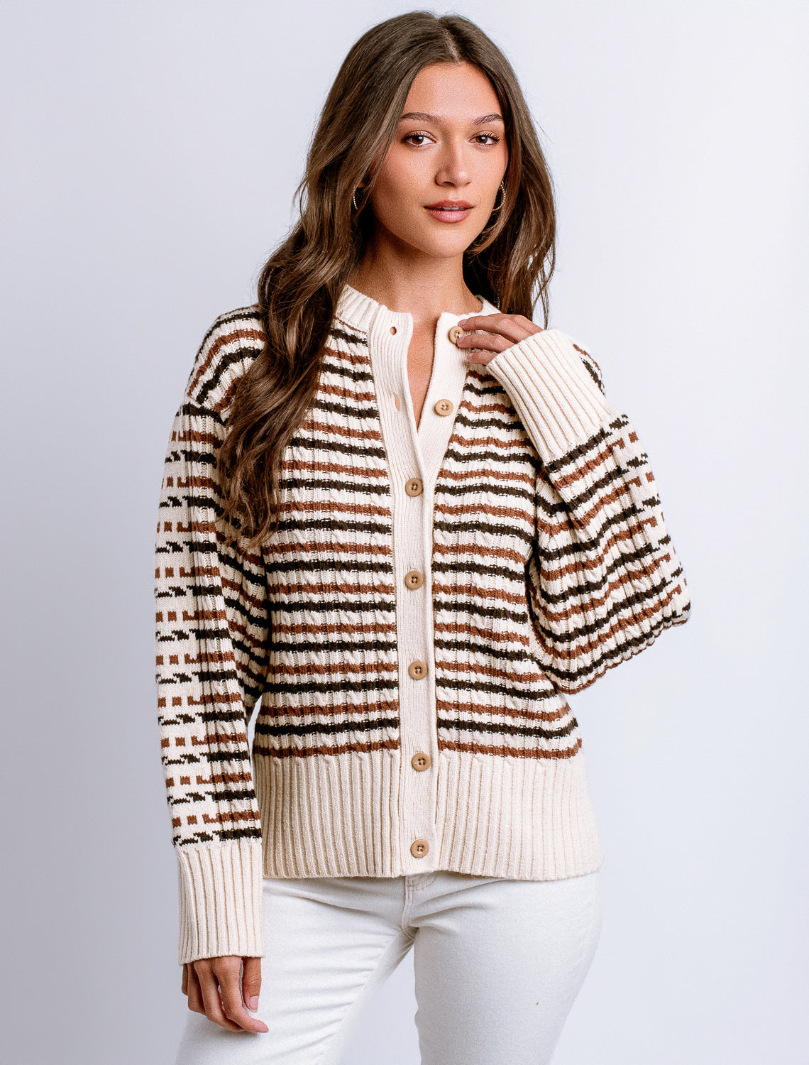 CREAM/BROWN