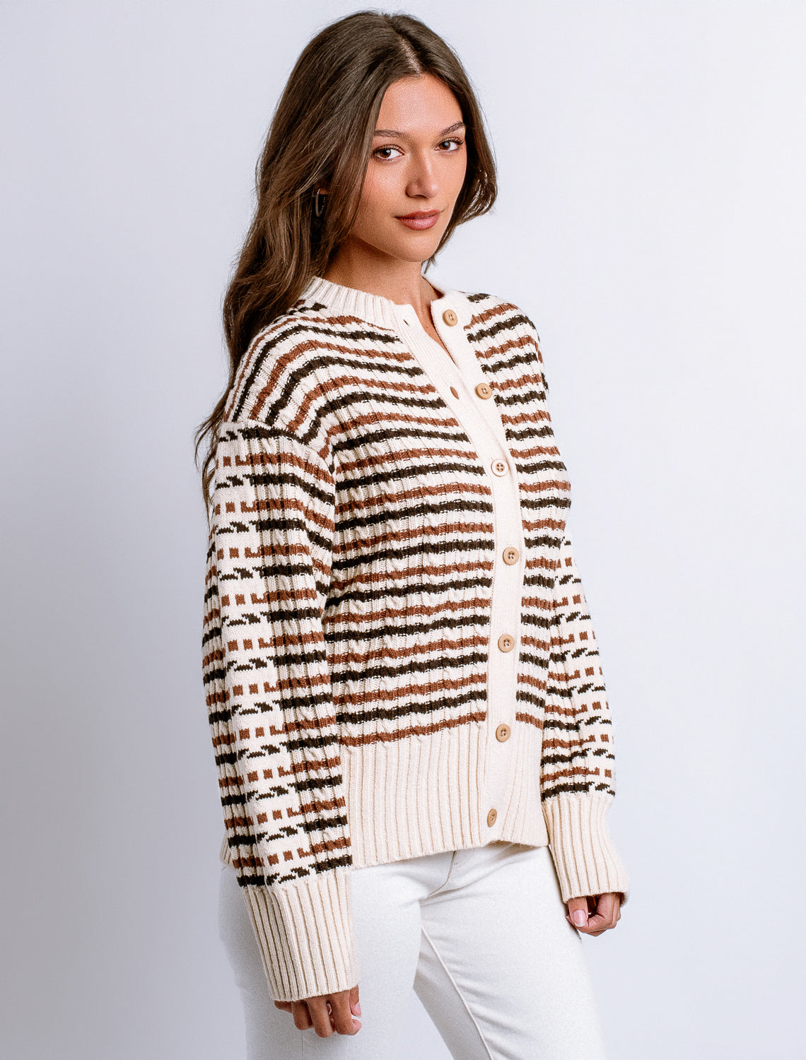 CREAM/BROWN