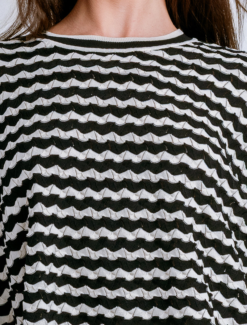 BLACK/IVORY